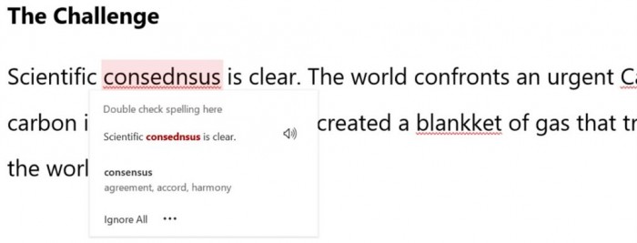 桌面端微软Word新增 Microsoft Editor 语法检查器