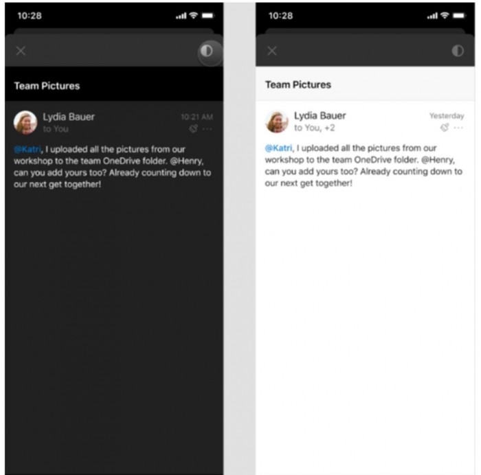 苹果iOS端Outlook新增汽车模式 改善苹果用户开车时的 PME 体验
