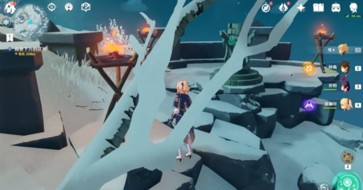 原神雪山山顶圣遗物怎么开?原神寒天之钉副本任务玩法流程