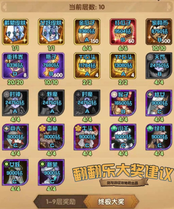 剑与远征翻牌子活动怎么兑?剑与远征翻翻乐大奖兑换性价比解析