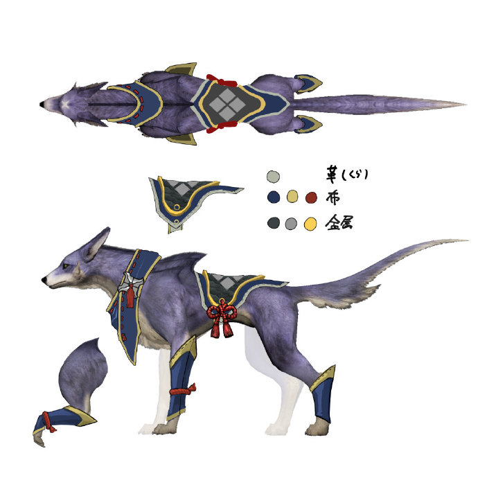 《怪物猎人:崛起》更多猫狗随从新设定图公布