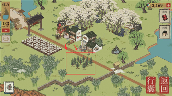 江南百景图桃花村铲子在哪里?江南百景图又见桃花村铲子位置介绍