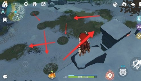 原神龙脊雪山井盖解谜怎么玩？原神龙脊雪山压力机关攻略