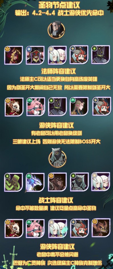 剑与远征s3团本阵容怎么选?剑与远征修女及剑圣打法阵容玩法解析