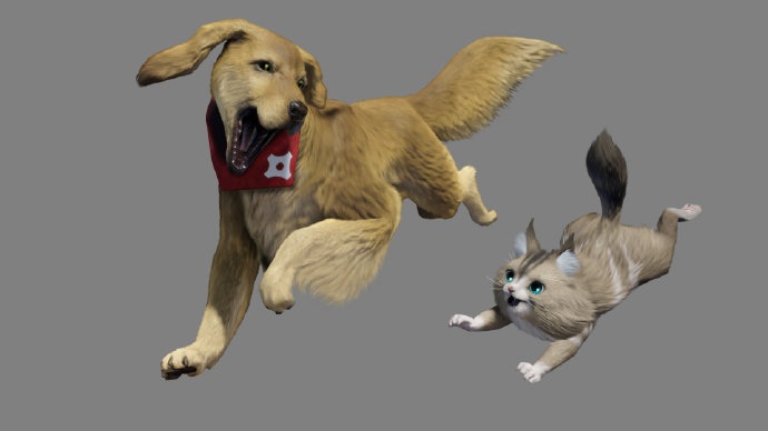 《怪物猎人:崛起》更多猫狗随从新设定图公布