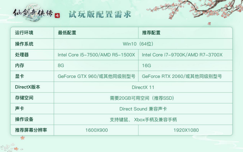 仙剑奇侠传七试玩版怎么预约试玩 仙剑奇侠传七试玩版预约流程