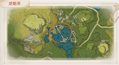 原神灵矩关宝藏在哪 原神秘宝迷踪灵矩关藏宝地位置图