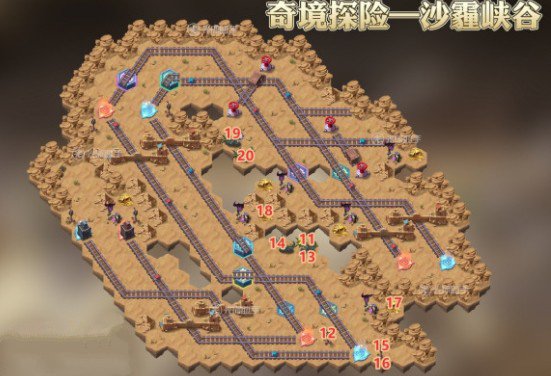 剑与远征沙霾峡谷奖励什么?剑与远征1.8沙霾峡谷奖励全拿路线解析