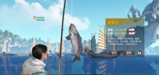 天谕手游黑鲈鱼去哪钓?天谕手游钓鱼黑鲈鱼百分百必出点分享