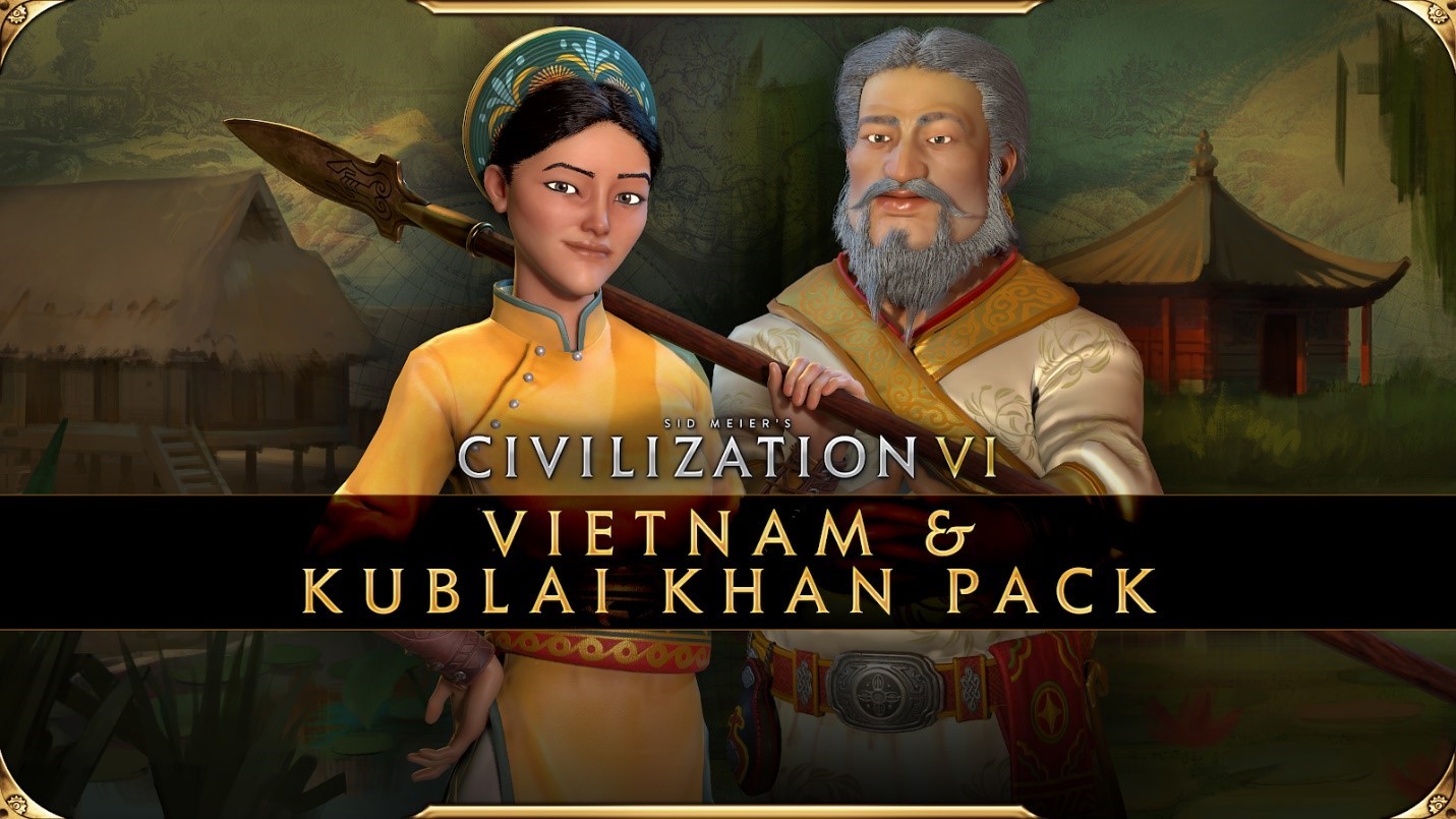 《文明VI：新纪元季票》已推出第五款DLC “越南和忽必烈包”