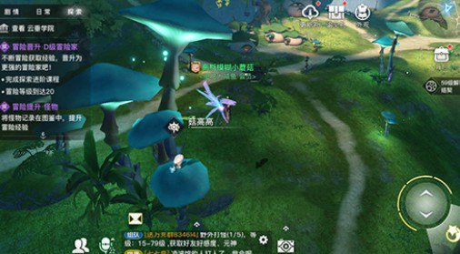 天谕手游菇高高在哪?天谕手游菇高高找不到怎么回事?