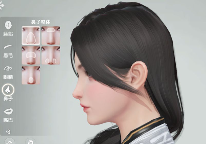 秦时明月世界捏脸数据女 秦时明月世界女角色捏脸教学截图