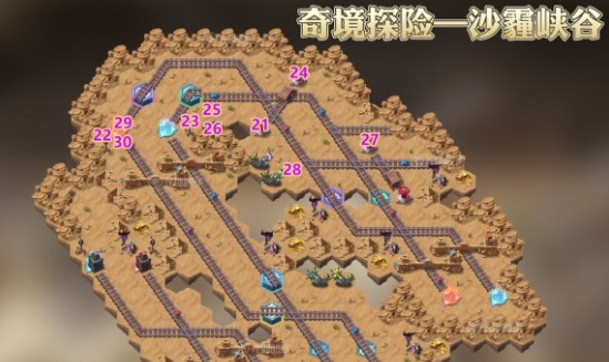 剑与远征沙霾峡谷奖励什么?剑与远征1.8沙霾峡谷奖励全拿路线解析