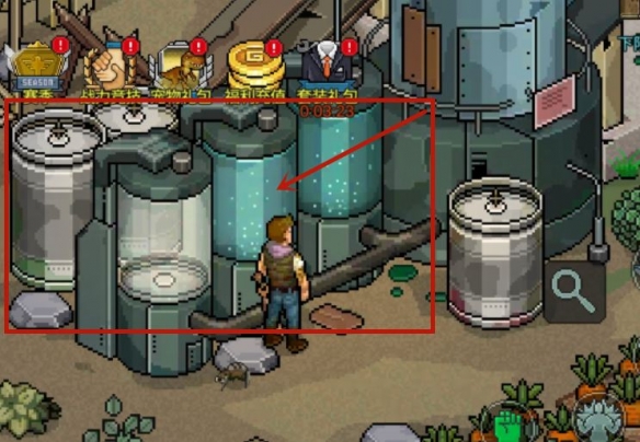 像素危城营地位置找不到 像素危城营地在哪里