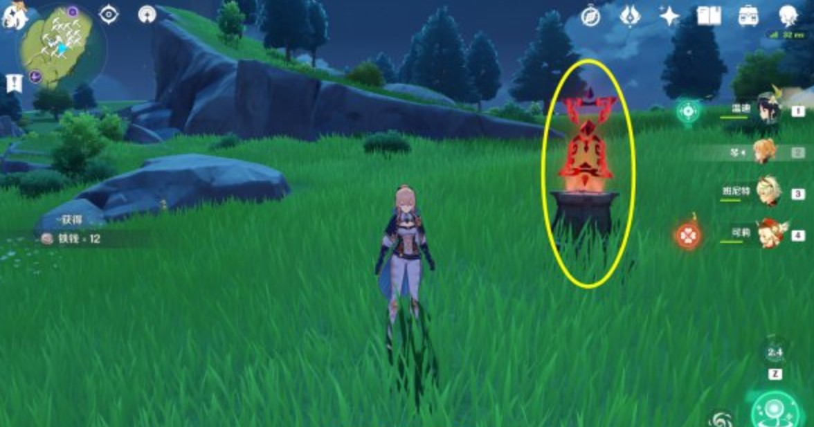 原神藏宝地10在哪？原神藏宝地10位置与多人挑战打法解析