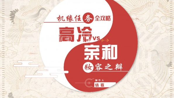 天谕手游妆容之辩任务怎么完成？天谕手游妆容之辩任务完成攻略