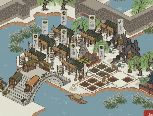 江南百景图桥怎么摆放减少污染 江南百景图桥摆放方式攻略