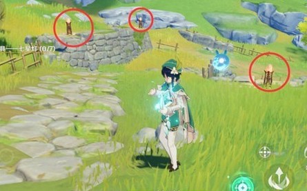 原神七星灯在什么位置?原神铜雀在哪里?