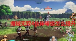 海贼无双4伙伴等级怎么提升 海贼无双4如何快速刷伙伴等级