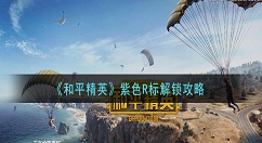 和平精英紫色R怎么解锁 和平精英紫色R标解锁攻略