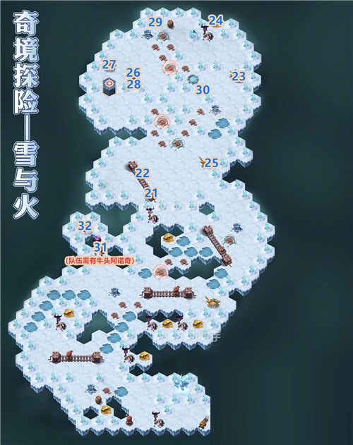 剑与远征雪与火奇境怎么通关?剑与远征雪与火奇境通关流程截图
