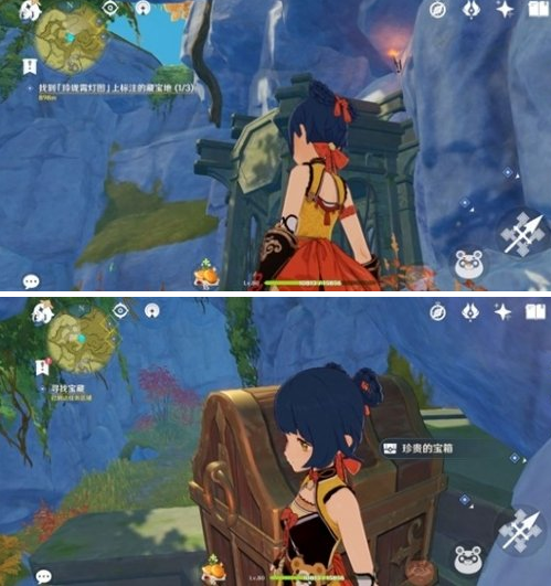 原神玲珑霄灯图琉璃百合在哪里？原神玲珑霄灯图之一任务攻略