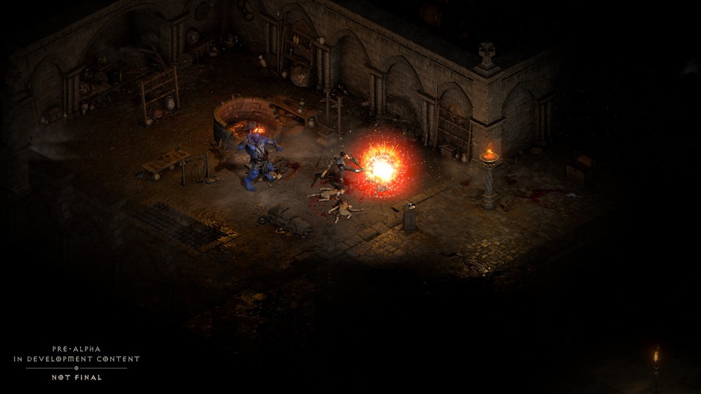 《暗黑破坏神2：重制版》释出游戏截图及角色概念图