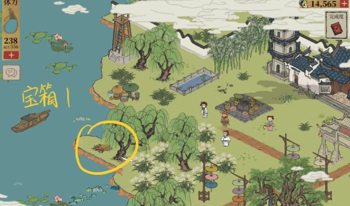 江南百景图松江府宝箱在哪里?江南百景图松江府钥匙与宝箱获取位置一览