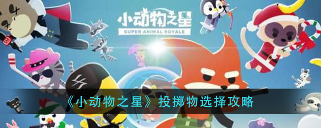 小动物之星投掷物带什么好 小动物之星投掷物选择攻略