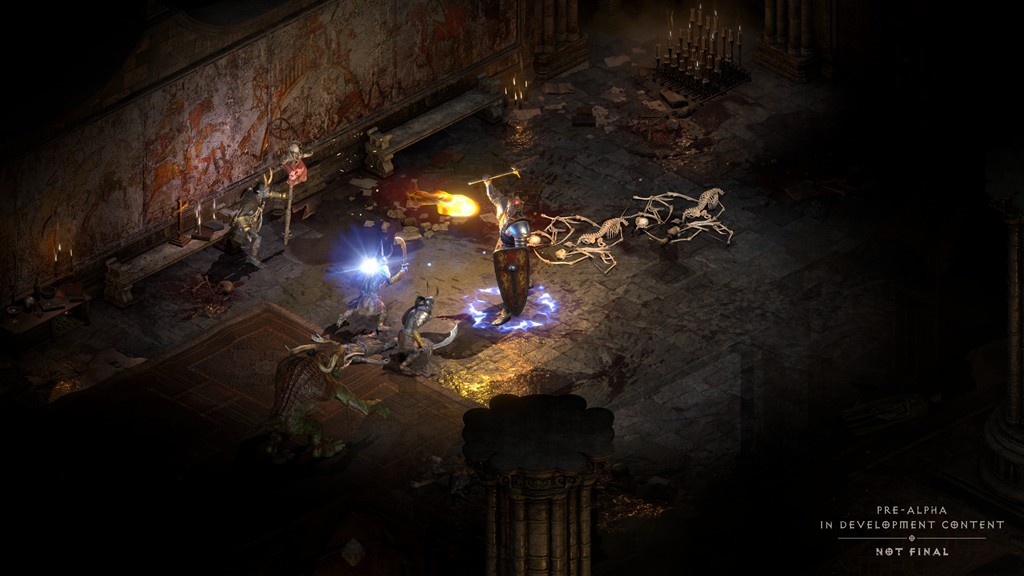《暗黑破坏神2：重制版》释出游戏截图及角色概念图