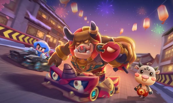 跑跑卡丁车手游哞哞怎么得?跑跑卡丁车2021打年兽玩法与集福气攻略