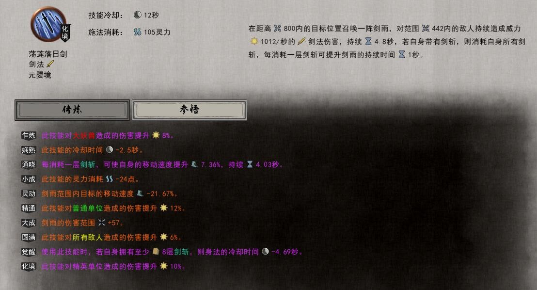 鬼谷八荒元婴万剑那城主府有一名客卿竟然威脅我流技能词缀选哪个好?鬼谷八荒元婴万剑流技能词缀选择推荐截图