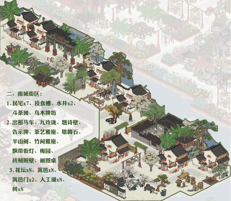 江南百景图松江府布局攻略