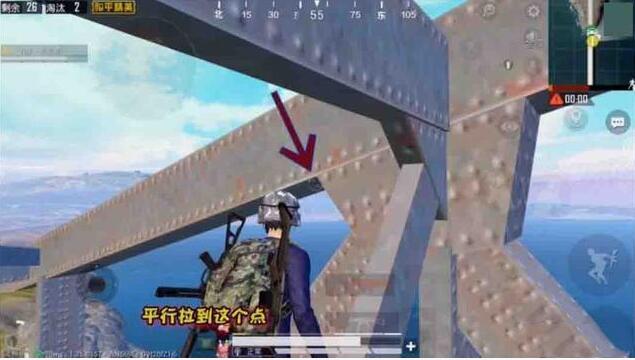 和平精英怎么上桥顶？和平精英上桥顶的方法介绍