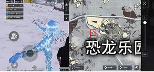 和平精英冰雕在哪里？和平精英冰雕位置一览