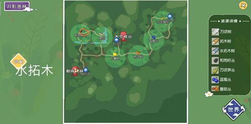 小森生活水拓木在哪里？小森生活水拓木位置介绍