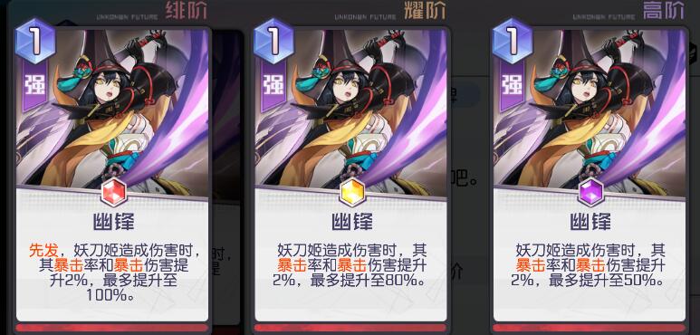 黑潮之上妖刀姬有什么技能?黑潮之上妖刀姬技能介绍