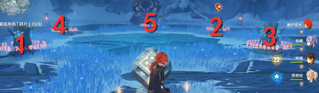 原神雪山八块石碑在哪里?原神雪山八块石碑位置介绍