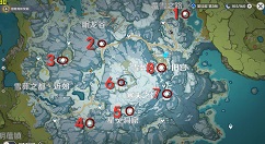 原神雪山八块石碑在哪里?原神雪山八块石碑位置介绍