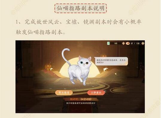 忘川风华录如何捉猫？忘川风华录捉猫方法介绍