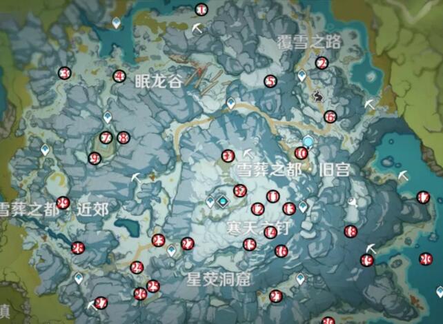 原神雪山仙灵在哪里?原神雪山仙灵位置一览