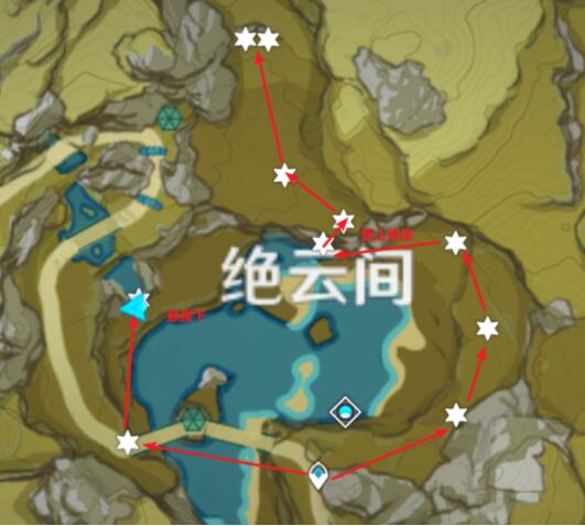 原神绝云椒椒怎么采 原神绝云椒椒采集路线推荐