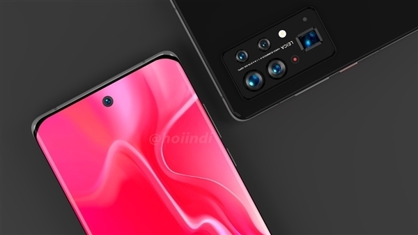 华为P50 Pro+渲染图:标配IMX800超大底传感器