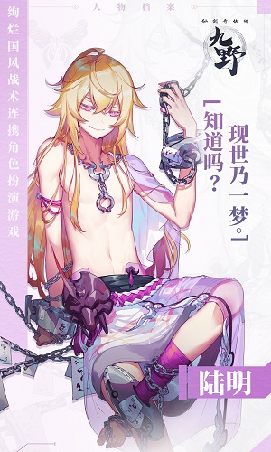 仙剑奇侠传九野陆明怎么样？仙剑奇侠传九野陆明属性技能介绍