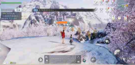 天涯明月刀手游锦鲤白雪孤城传音人在哪？天涯明月刀锦鲤白雪孤城传音人位置介绍