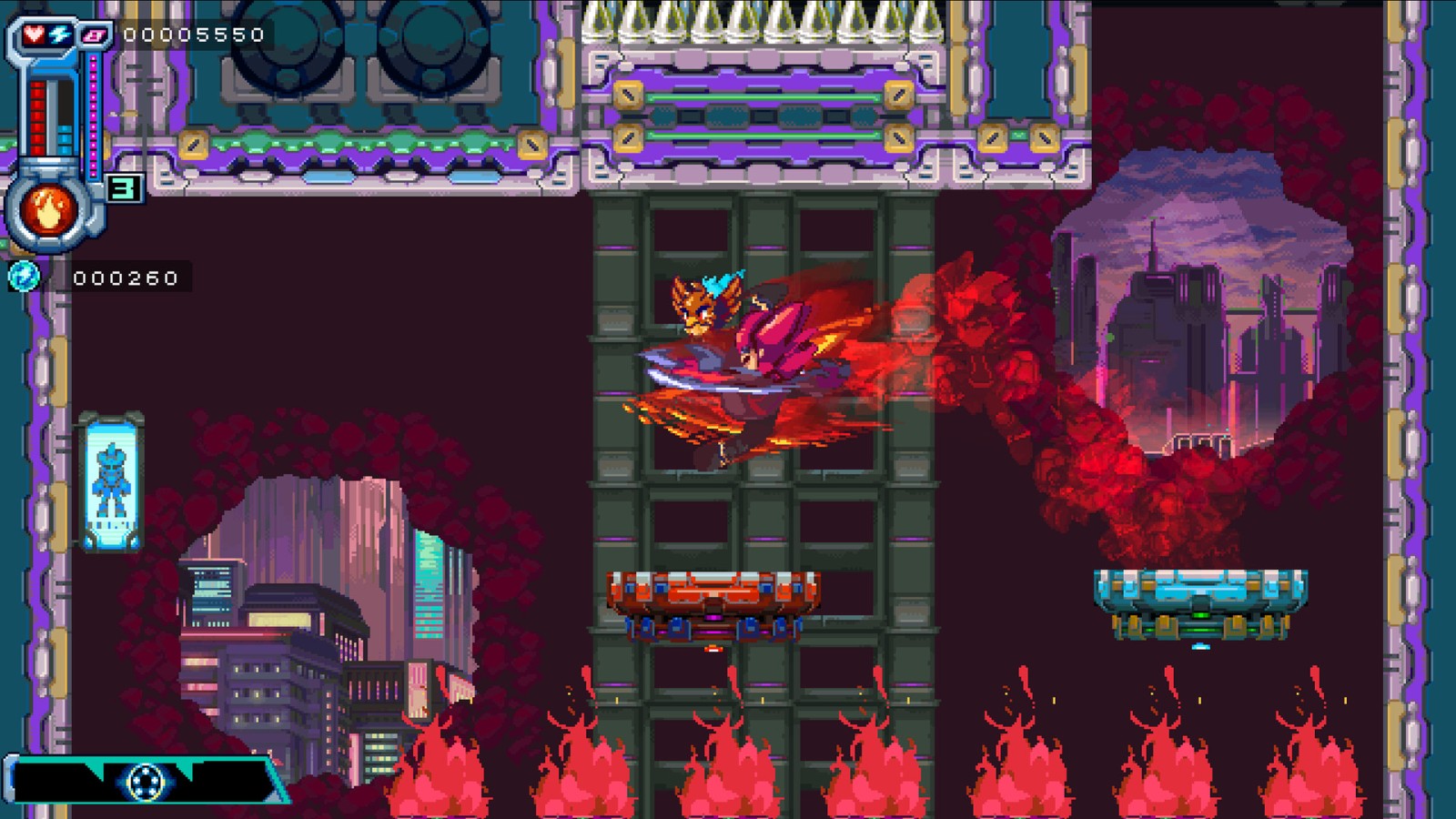 动作游戏《狂暴男孩》2022年登陆PC/Switch/PS/Xbox 致敬洛克人截图