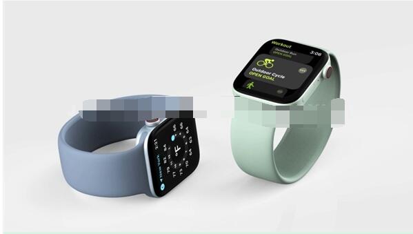 Apple Watch Series 7渲染图曝光:边框采用方正直角设计
