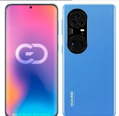 华为P50 Pro+最新渲染图曝光:后摄双圆环设计 更加霸气侧露