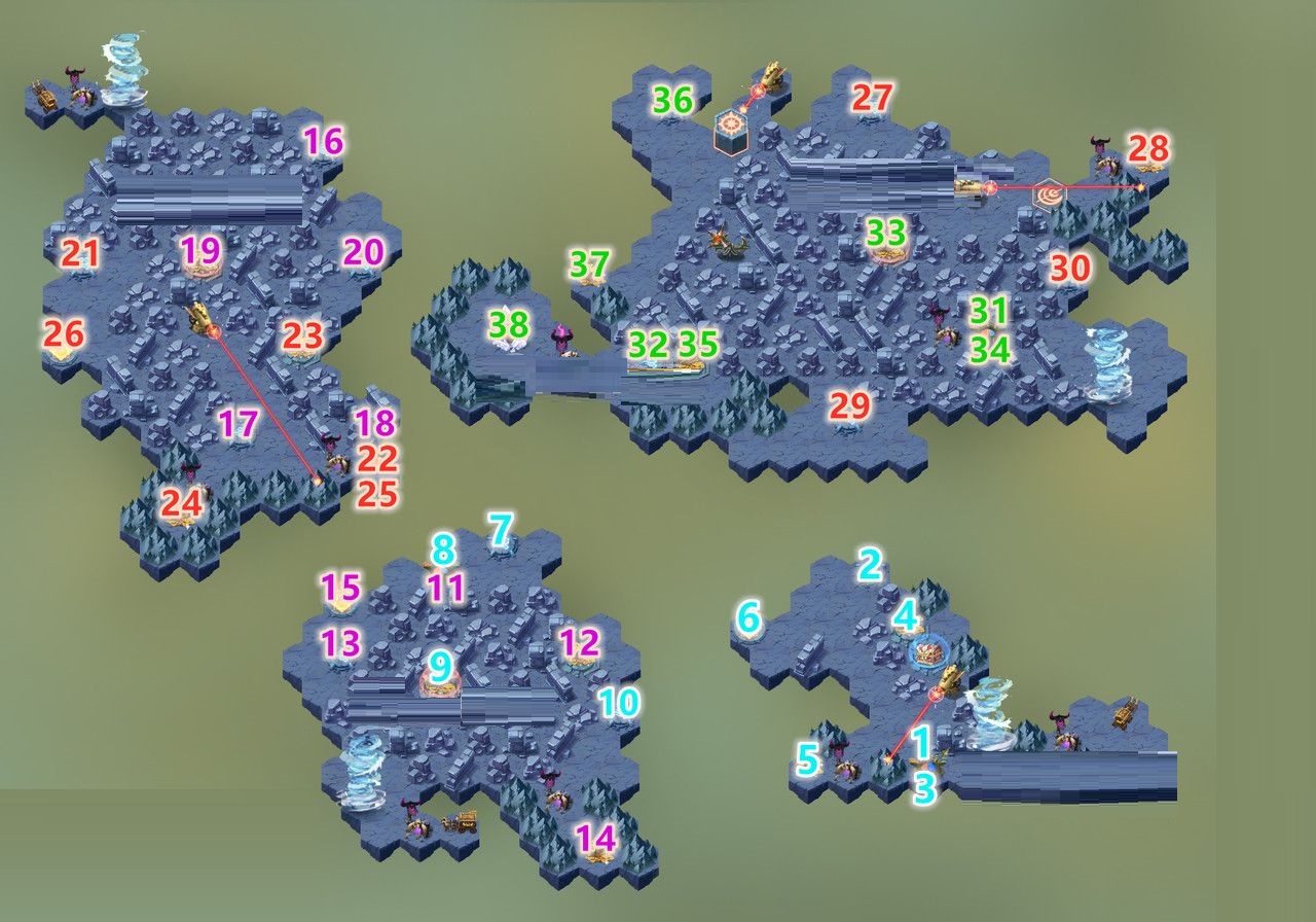 剑与远征重生代价奇境路线怎么走？剑与远征重生代价奇境路线图