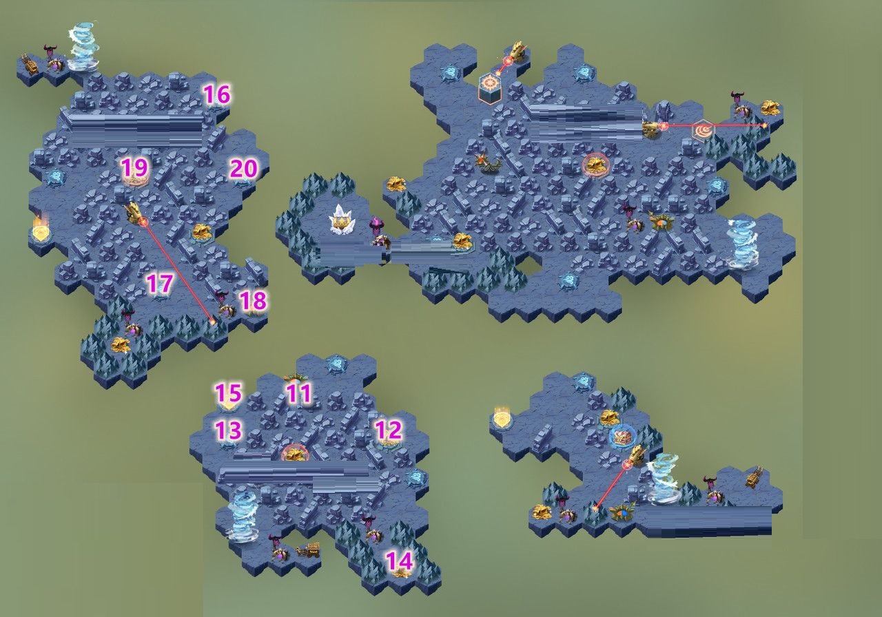 剑与远征重生代价奇境路线怎么走？剑与远征重生代价奇境路线图